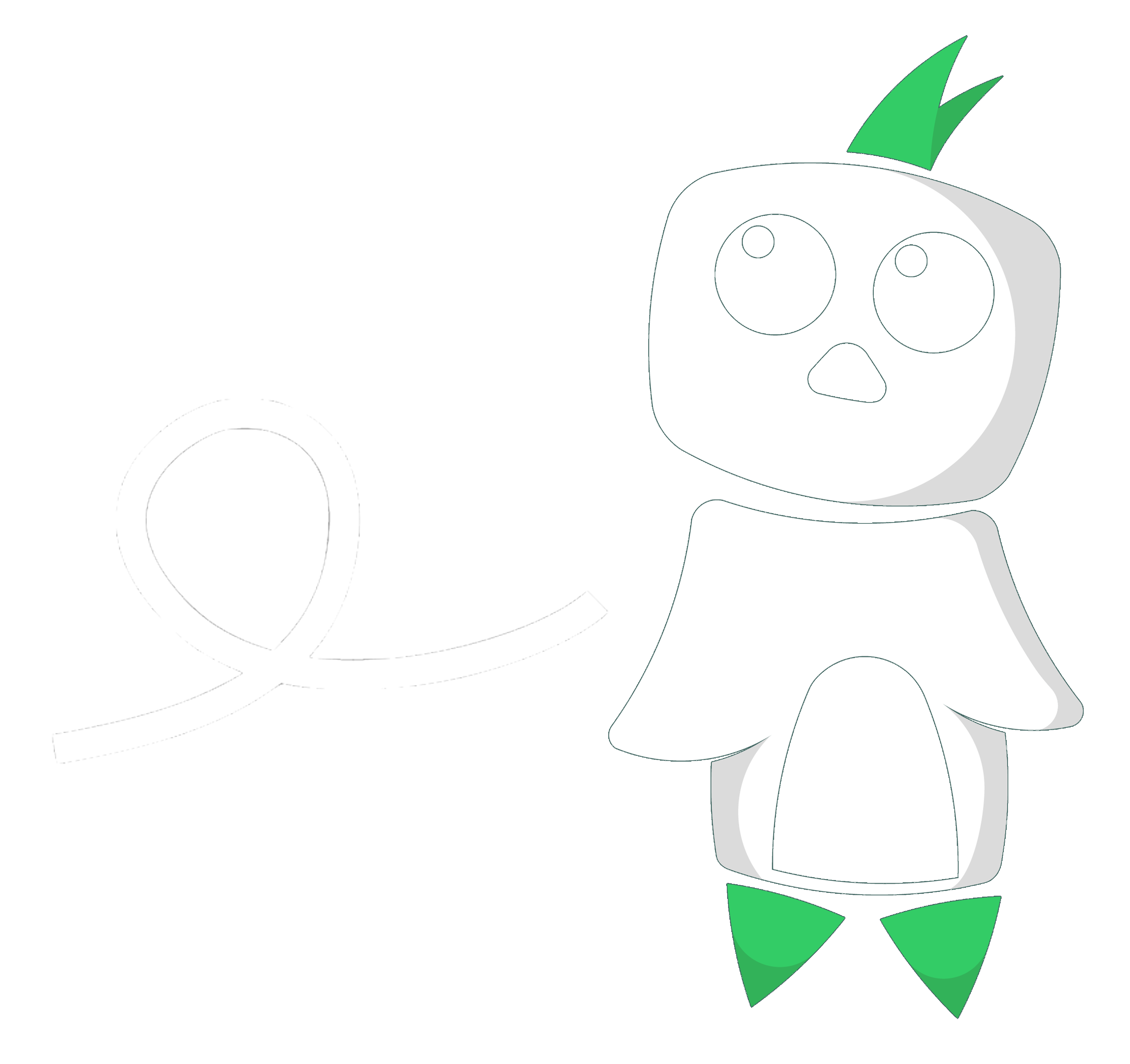 Bischnablu mascot character